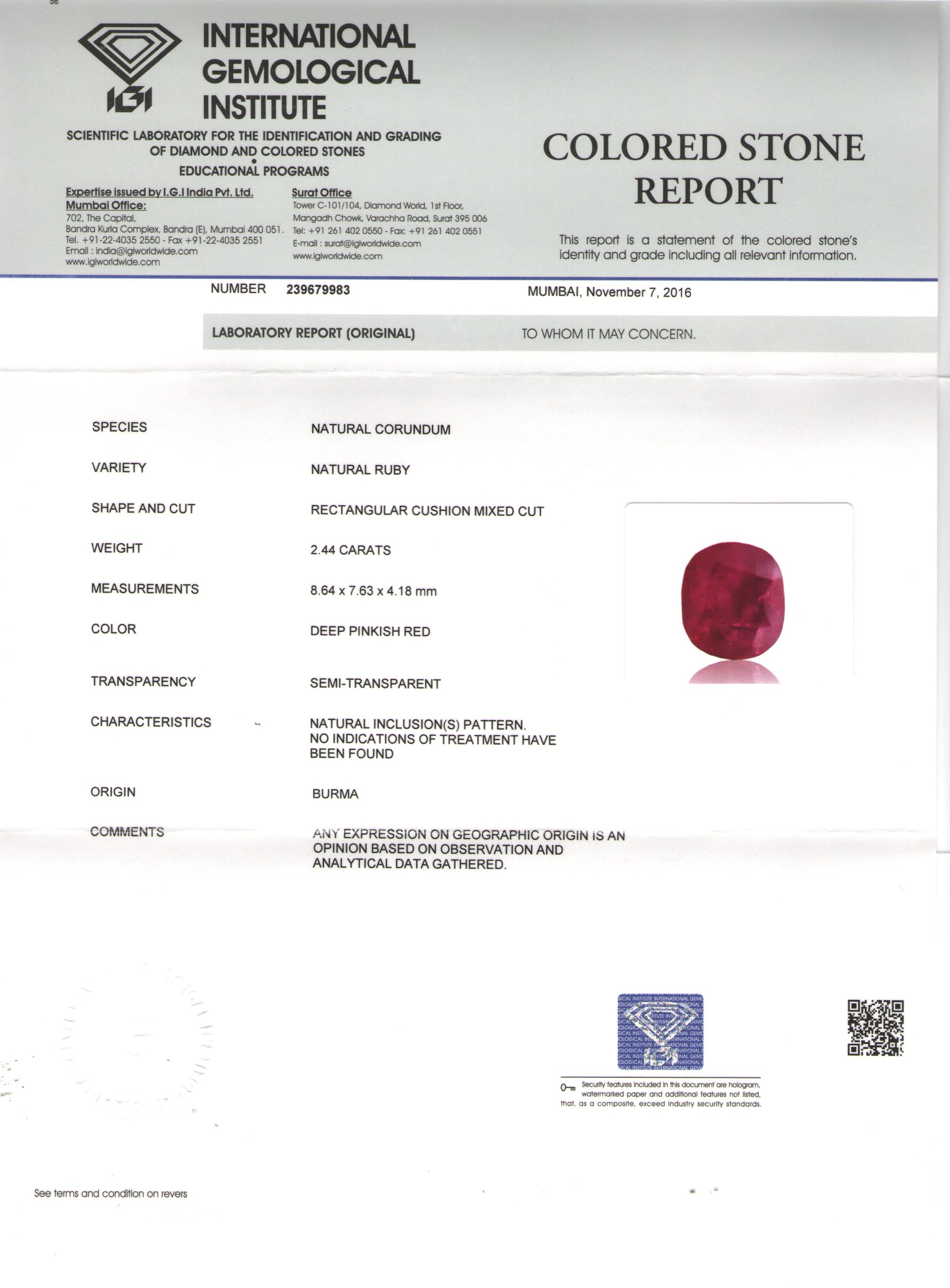 8800432-cushion-deep-pinkish-red-igi-burma-natural-ruby-2.44-ct