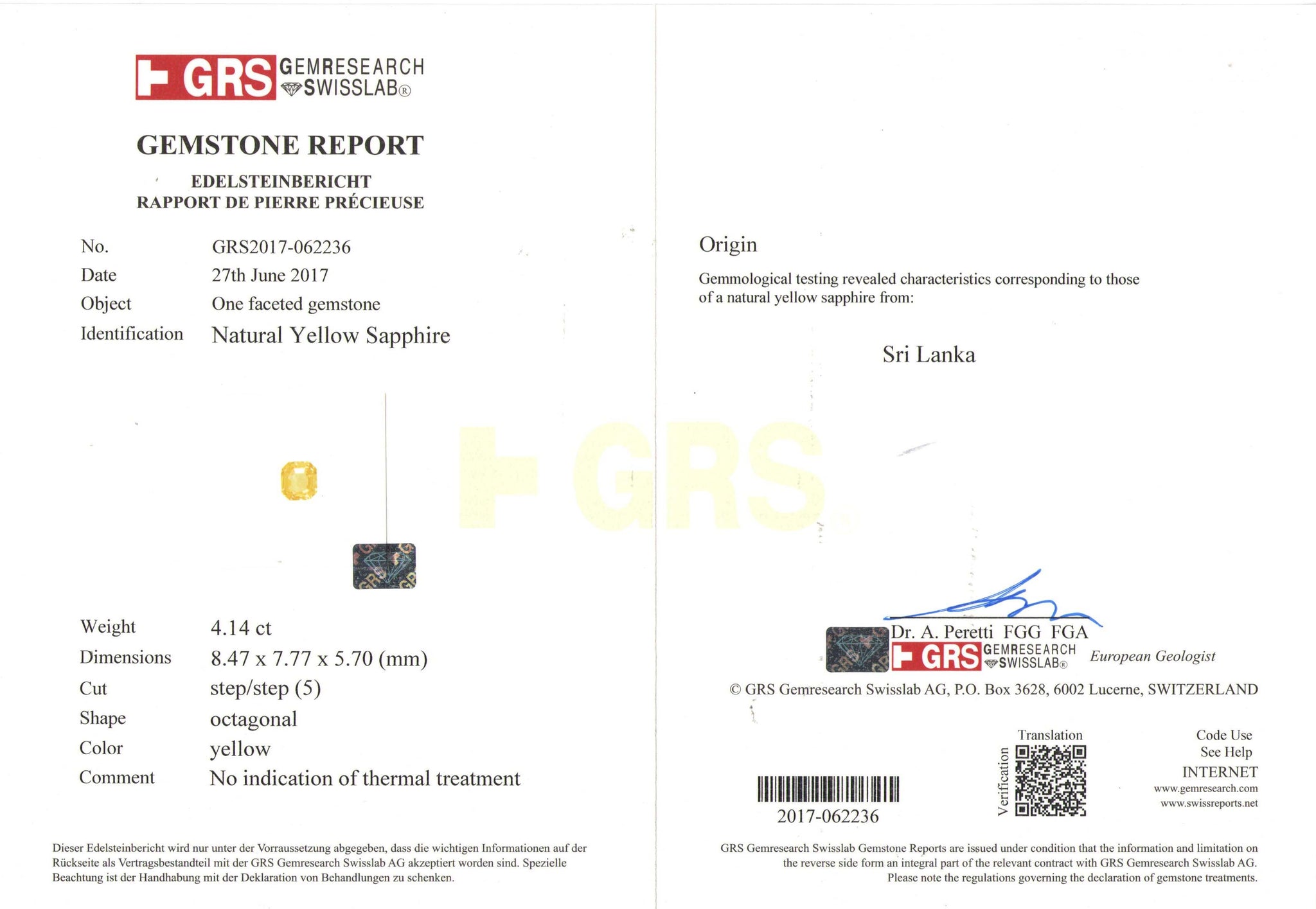 8801520-octagonal-lustrous-intense-yellow-grs-sri-lanka-natural-yellow-sapphire-4.14-ct