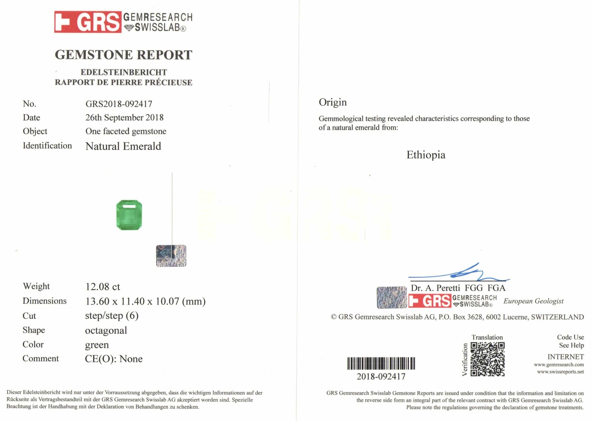 8801287-octagonal-velvety-intense-green-grs-ethiopia-natural-emerald-12.08-ct