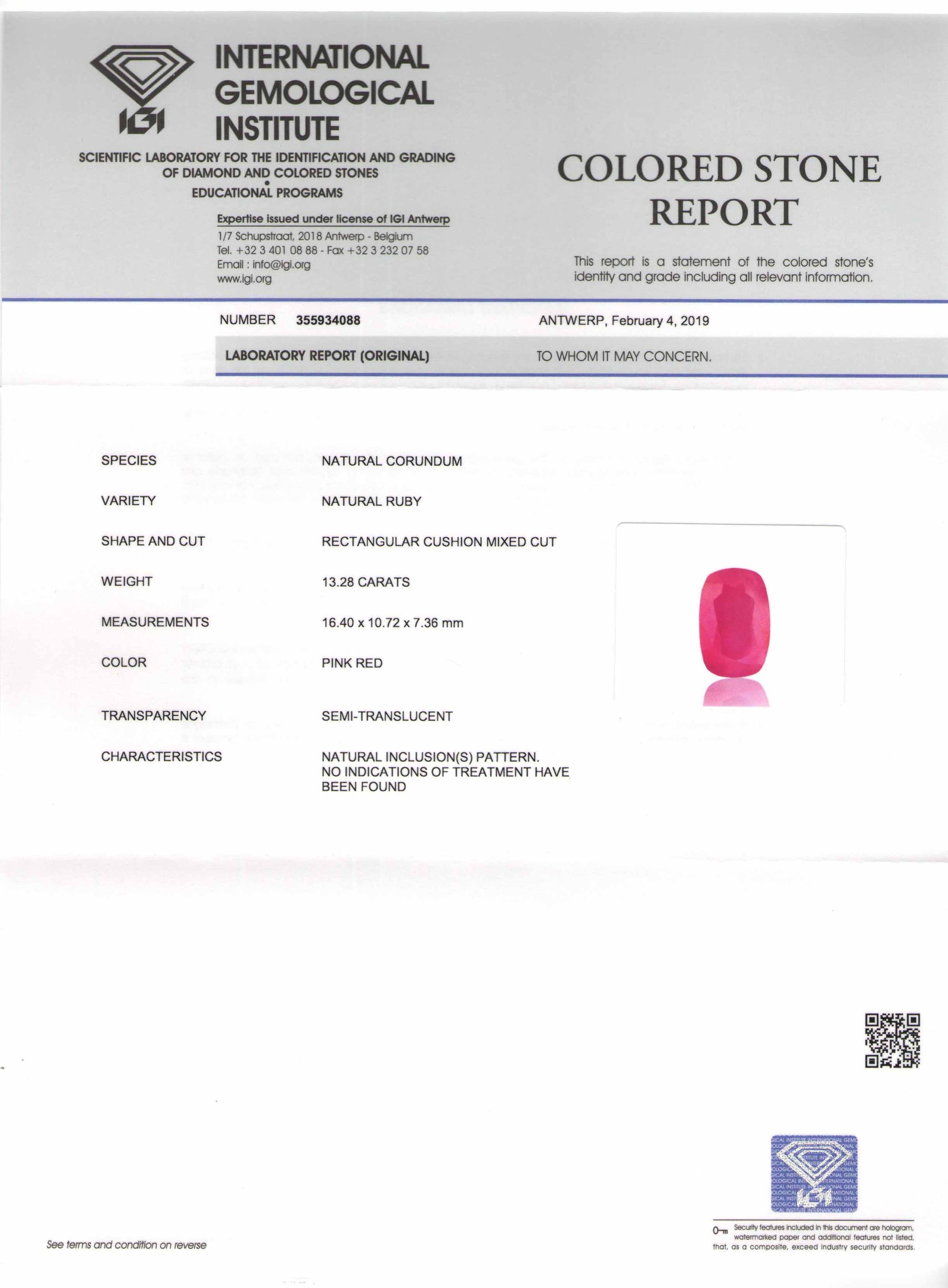 8801705-cushion-bright-pink-red-igi-guinea-natural-ruby-13.28-ct