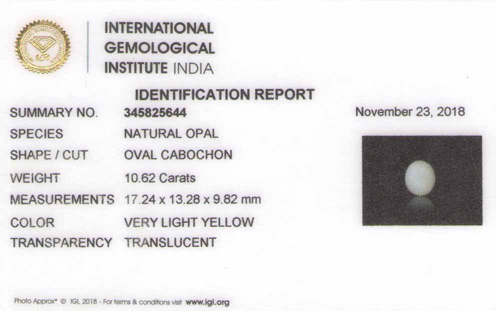 8801763-cabochon-very-light-yellow-with-multi-color-flashes-igi-ethiopia-natural-white-opal-10.62-ct