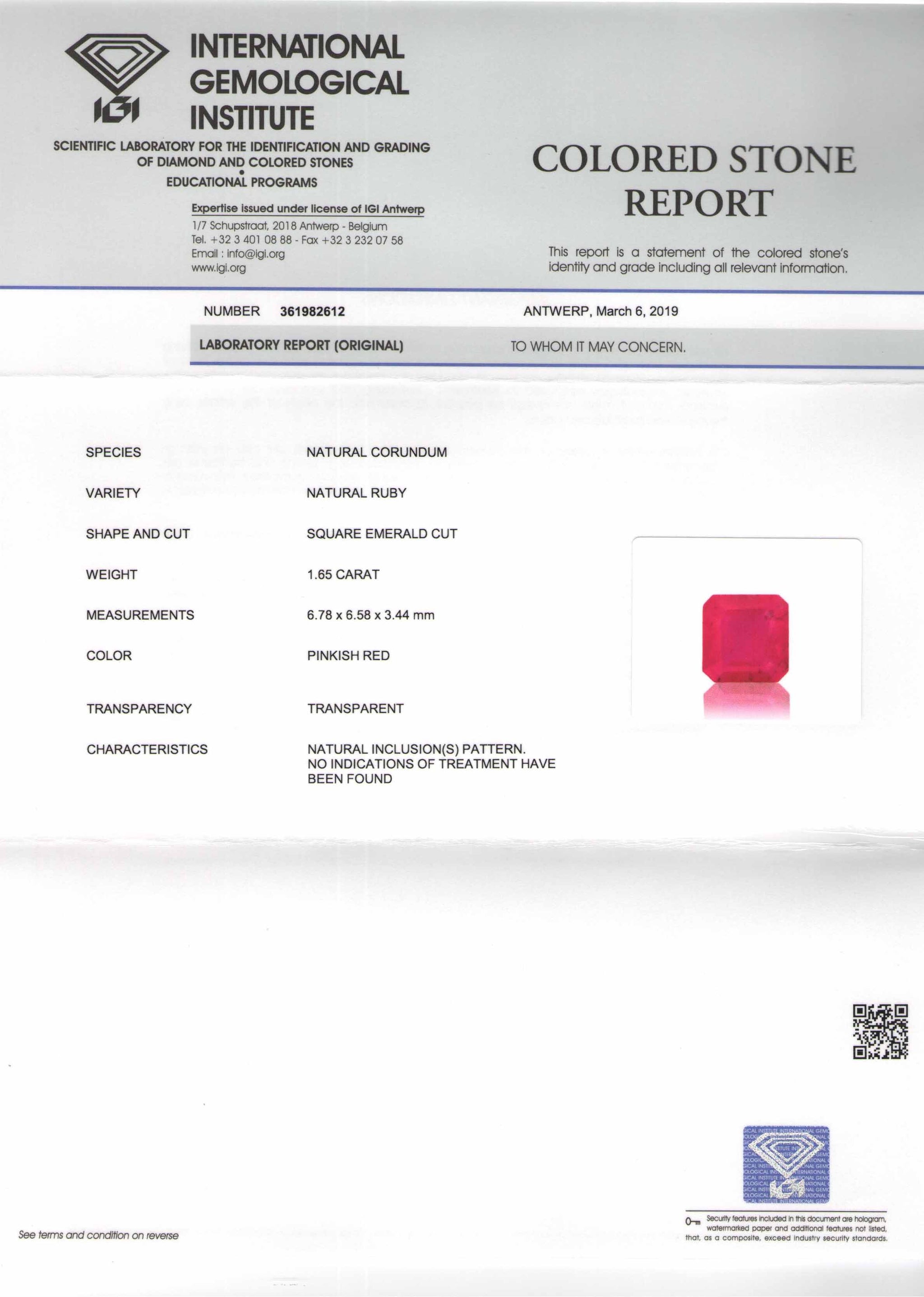 8801870-octagonal-deep-pinkish-red-igi-afghanistan-natural-ruby-1.65-ct