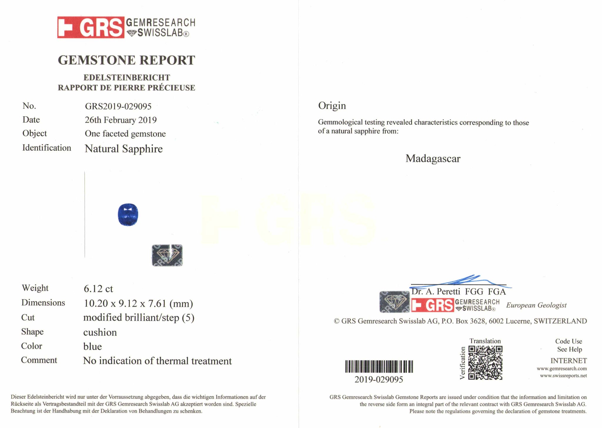 8801940-cushion-fiery-deep-royal-blue-grs-madagascar-natural-blue-sapphire-6.12-ct