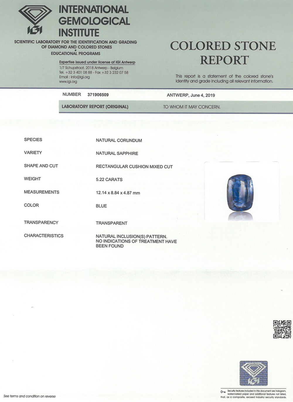 8802184-cushion-deep-blue-color-zoning-igi-sri-lanka-natural-blue-sapphire-5.22-ct