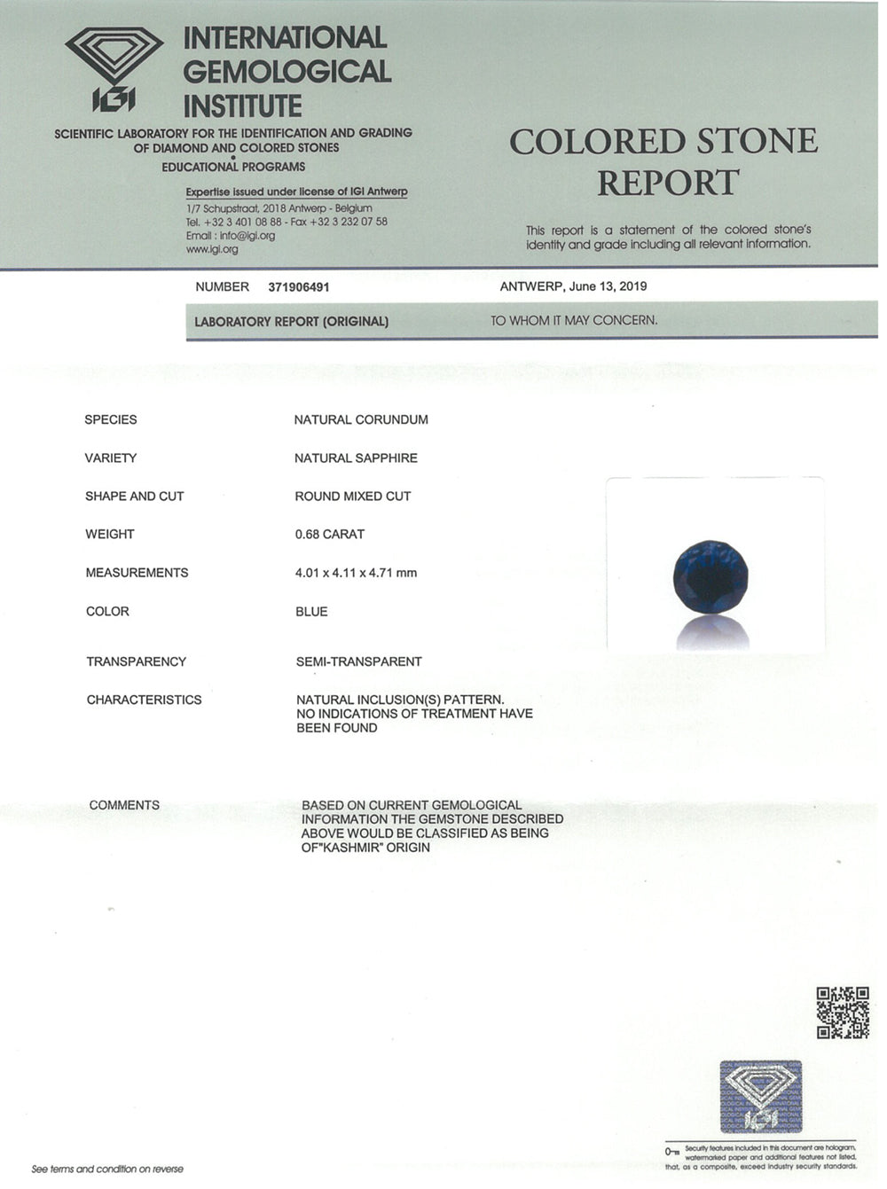 8802187-round-intense-royal-blue-igi-kashmir-natural-blue-sapphire-0.68-ct