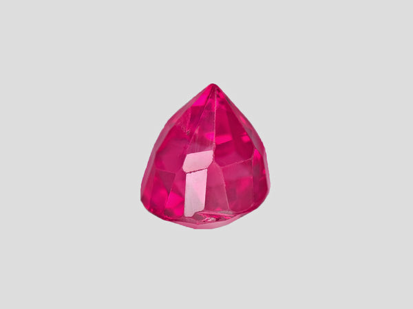 ★ ruby ★ lab-ruby-faceted-round-shape-
