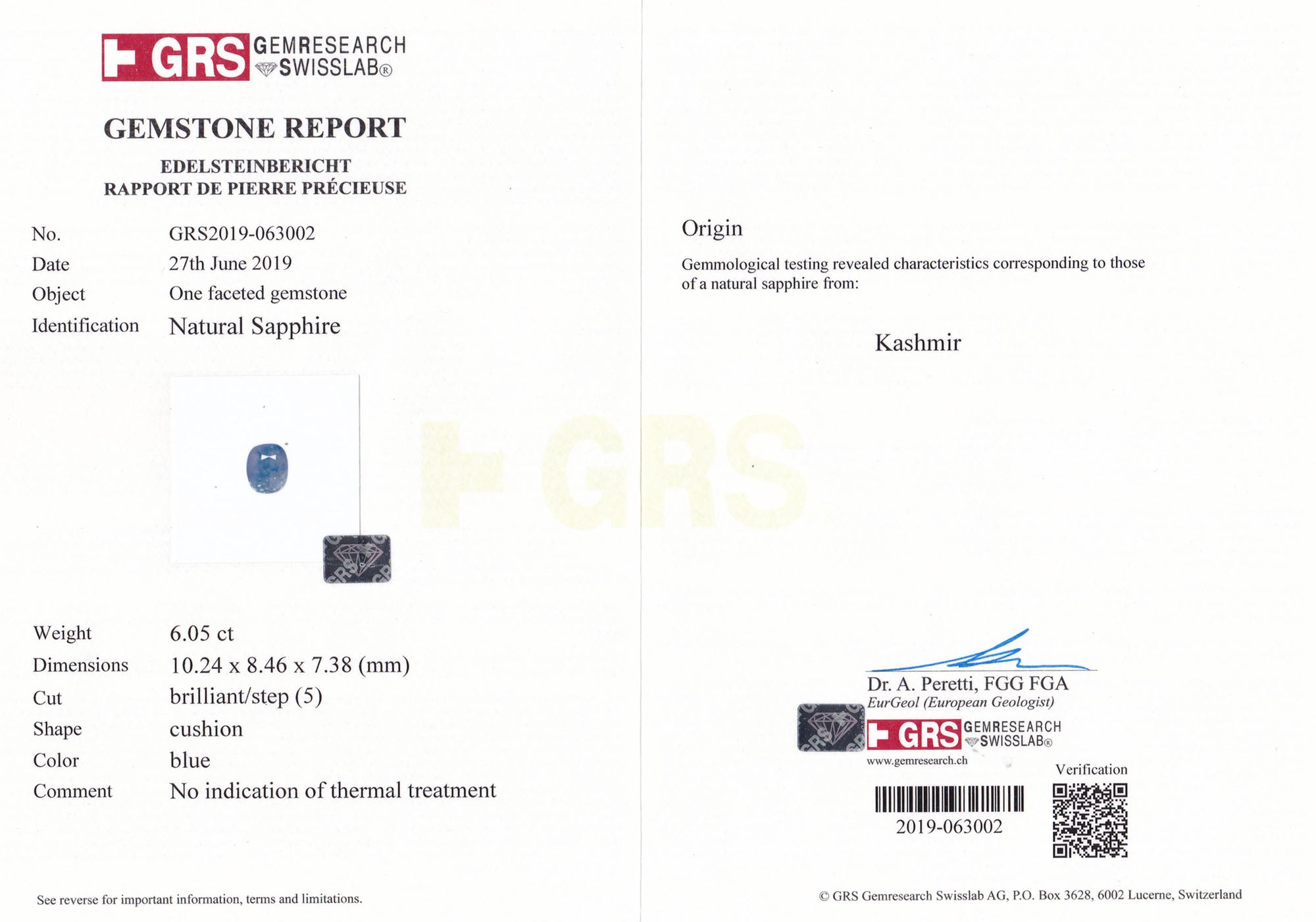 8802812-cushion-velvety-blue-grs-kashmir-natural-blue-sapphire-6.05-ct