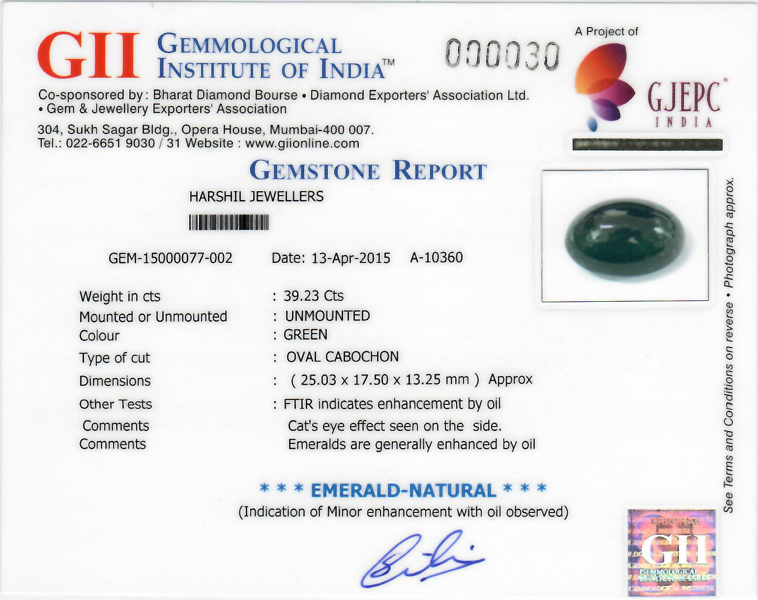 8802258-cabochon-dark-green-gii-zambia-natural-emerald-39.23-ct