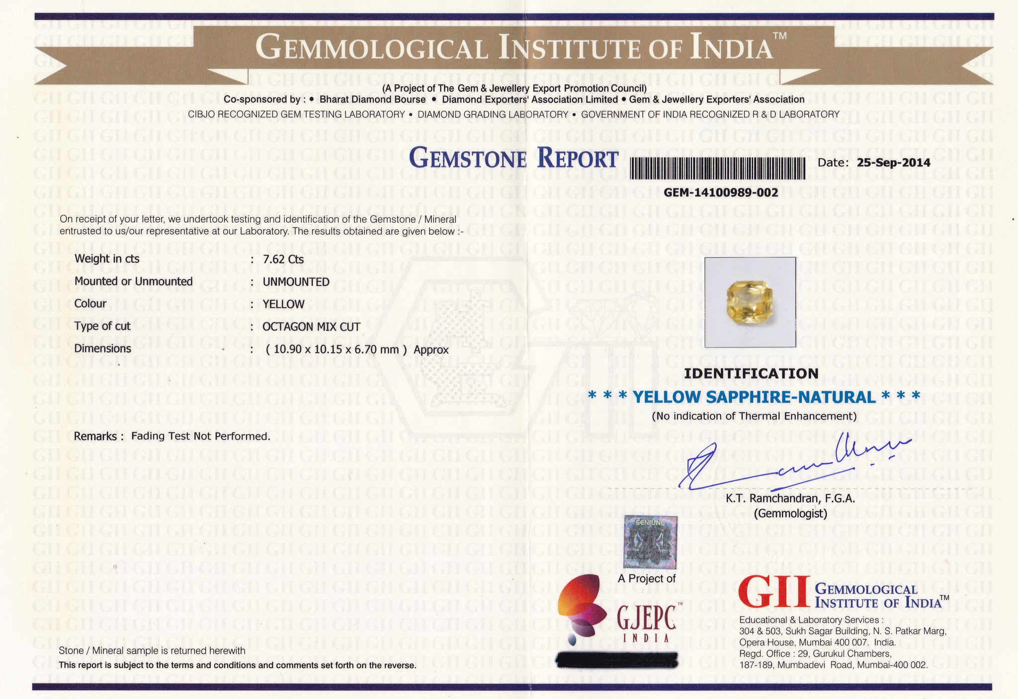 8802938-octagonal-velvety-intense-yellow-gii-sri-lanka-natural-yellow-sapphire-7.62-ct