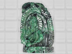 8801145-carved-green-gii-zambia-natural-emerald-745.34-ct