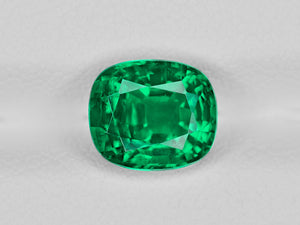 8801273-cushion-fiery-vivid-royal-green-grs-zambia-natural-emerald-2.03-ct
