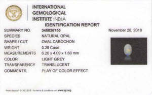 8801426-cabochon-light-grey-with-multi-color-flashes-igi-australia-natural-white-opal-0.26-ct
