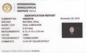 8801429-cabochon-grey-with-multi-color-flashes-igi-australia-natural-white-opal-0.33-ct