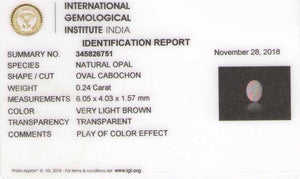 8801441-cabochon-very-light-brown-with-multi-color-flashes-igi-australia-natural-white-opal-0.24-ct