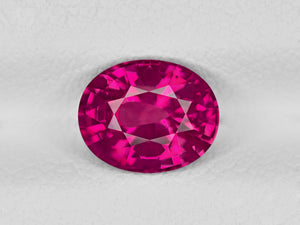 ❣️Ruby❣️╰(*´︶`*)╯♡（069。893） 0.78-Carat Dazzling Fiery Pinkish Red Round-Cut Ruby
