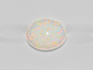 8801763-cabochon-very-light-yellow-with-multi-color-flashes-igi-ethiopia-natural-white-opal-10.62-ct