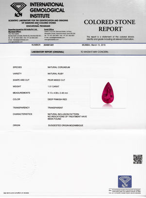 8802045-pear-fiery-intense-pinkish-red-igi-mozambique-natural-ruby-1.01-ct