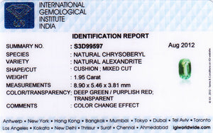 8802055-cushion-soft-green-igi-india-natural-alexandrite-1.95-ct