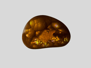 8802390-cabochon-brown-with-multi-color-swirls-&-bubbles-igi-mexico-natural-fire-agate-12.97-ct